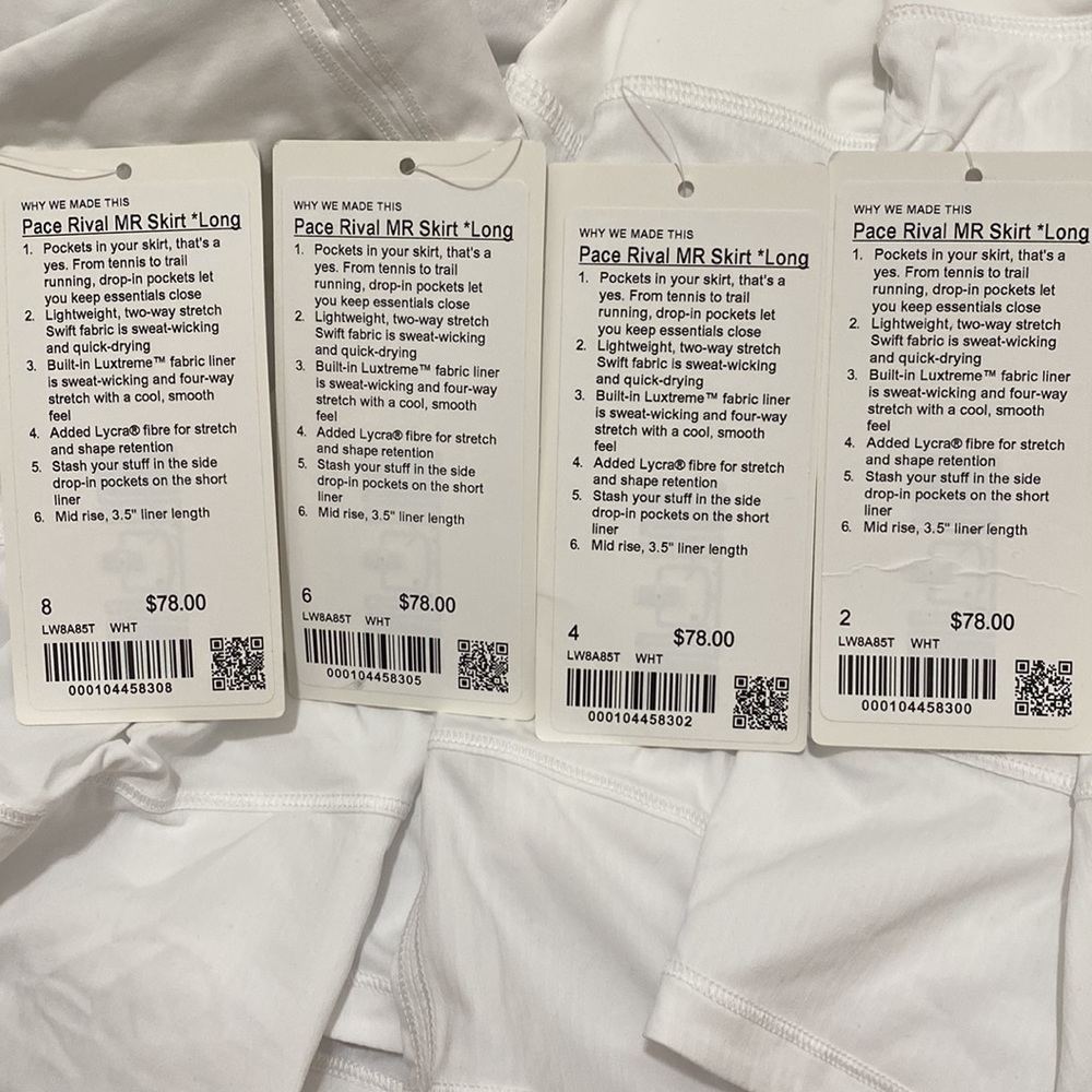 Lululemon Pace Rival MR Skirt Long - Picture 2 of 7